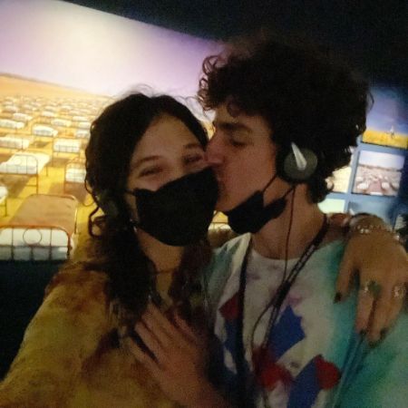 Cylia Chasman and Luca took a picture together.